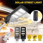 Lampa solara stradala 60 W cu senzor zi/noapte